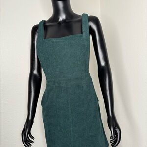 Lulu's Teal Sleeveless Midi Dress